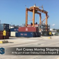 Shipped.com - Cranes moving shipping containers at the Laem Chabang port (Bangkok & Pattaya) Thailand