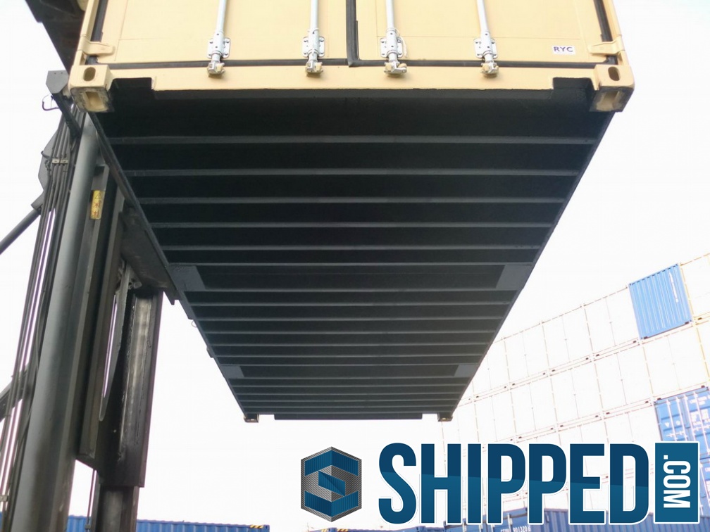 New-20ft-DD-(Double-Doors)-tan-RAL-1001-shipping-container-2961
