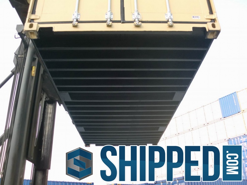 New-20ft-DD-(Double-Doors)-tan-RAL-1001-shipping-container-2961