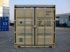 New-20ft-DD-(Double-Doors)-tan-RAL-1001-shipping-container-2966