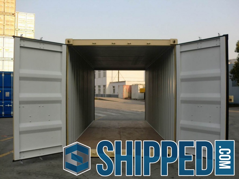 New-20ft-DD-(Double-Doors)-tan-RAL-1001-shipping-container-2984
